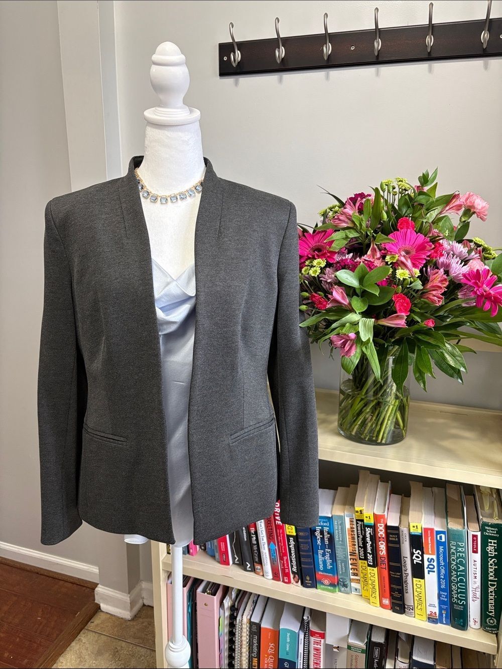 J. Crew Going Out Collarless Blazer